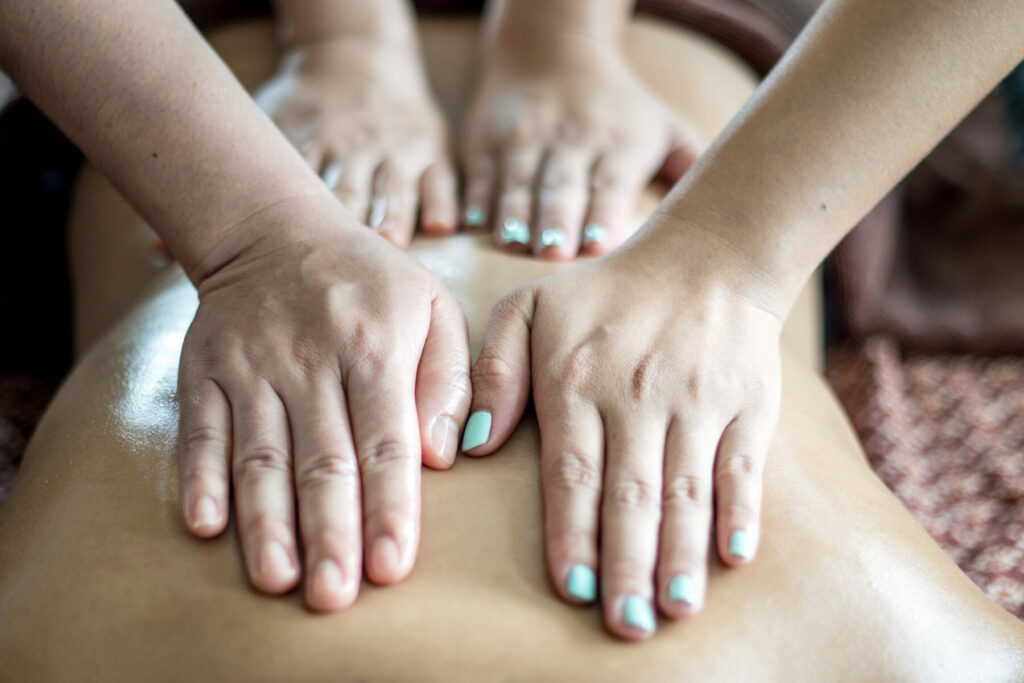 Four hands massage Camberley